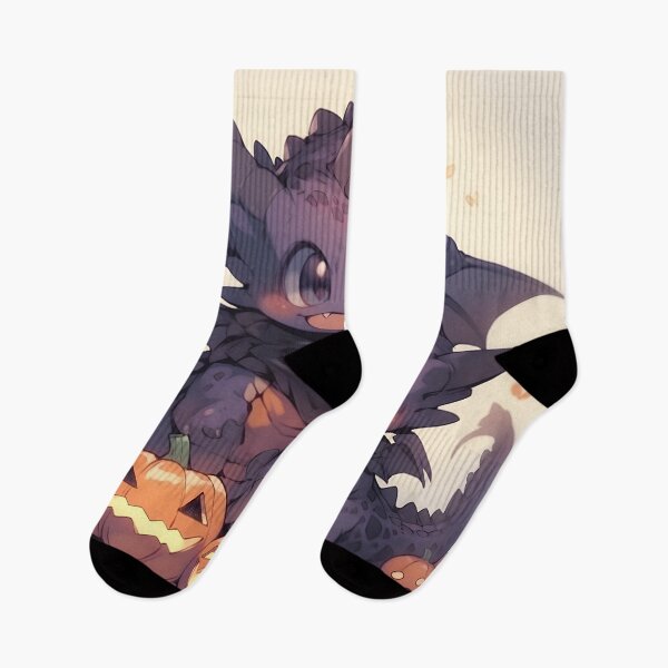 Item preview, Purple Halloween dragon family! designed and sold by HydraDreams.