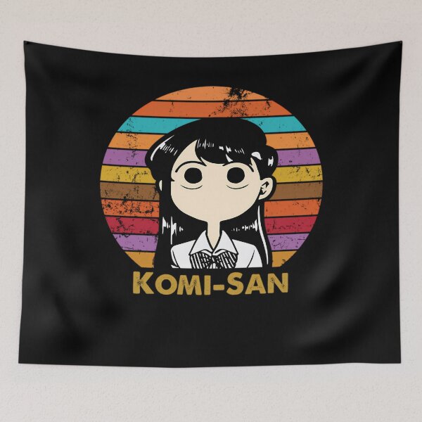Item preview, Komi Can't Communicate Komi San Retro - KOMI-SAN designed and sold by WriliesSpears.
