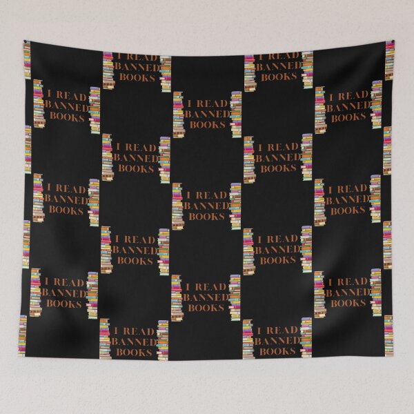 Item preview, I Read Banned Books  designed and sold by WrayDesign.