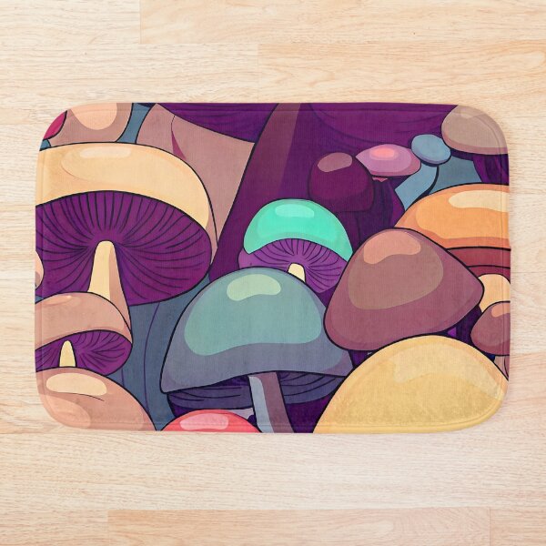 Item preview, Animated Colorful Mushrooms Background designed and sold by MinimalistHaven.
