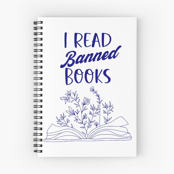 Item preview, I read banned books (13) designed and sold by WrayDesign.