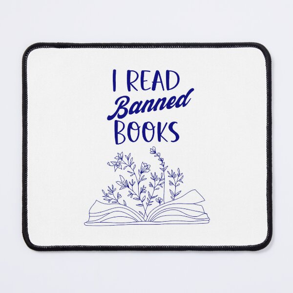 Item preview, I read banned books (13) designed and sold by WrayDesign.
