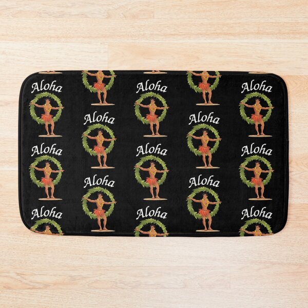 Item preview, Young male Hula dancer Aloha 2 designed and sold by TheTrendsDesk.