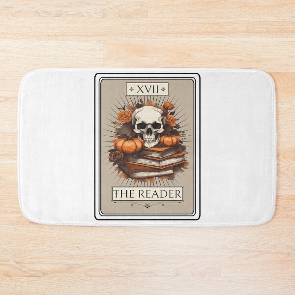 Item preview, The Reader - Vintage Halloween Tarot Skeleton designed and sold by Hugo Bloke.
