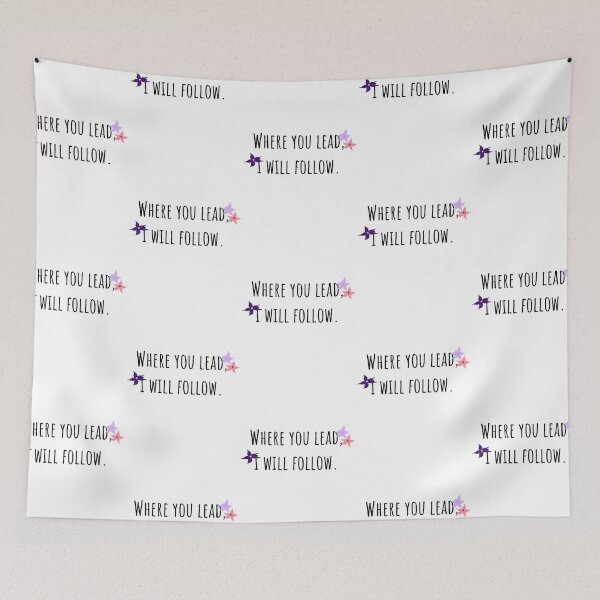 Item preview, Where you lead, I will follow.  designed and sold by Chisankasop.
