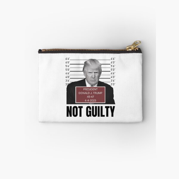 Item preview, Donald Trump Police Mugshot Photo  Not Guilty 45-47 President Tee shirt DJT arrest US presidential elections Trump Support Tee designed and sold by AshtonYorkClos.