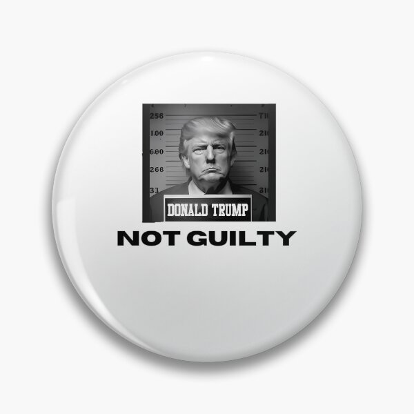 Item preview, Trump Mugshot NOT GUILTY designed and sold by ClothesRevolut.