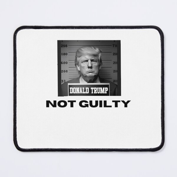 Item preview, Trump Mugshot NOT GUILTY designed and sold by ClothesRevolut.