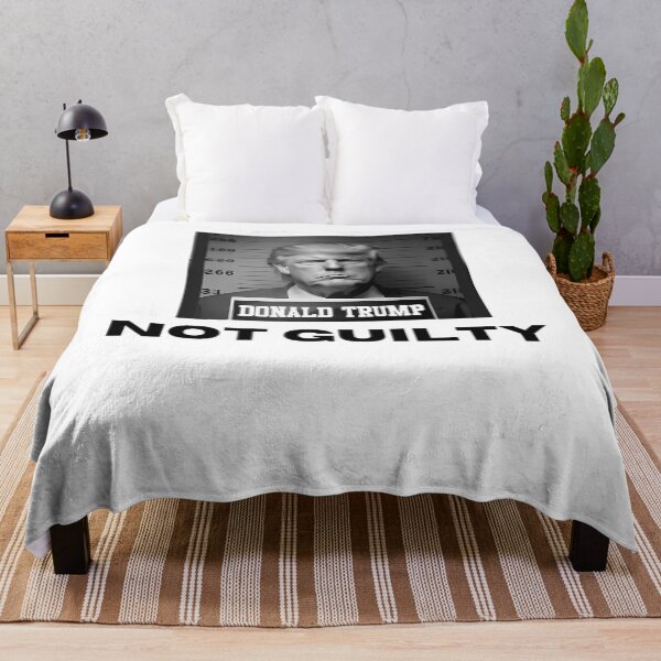 Item preview, Trump Mugshot NOT GUILTY designed and sold by ClothesRevolut.