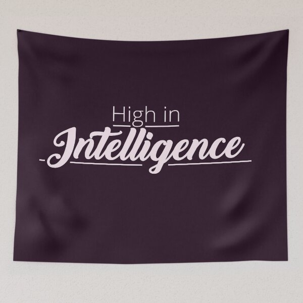 Item preview, High in Intelligence Women Pink designed and sold by Artsemg.