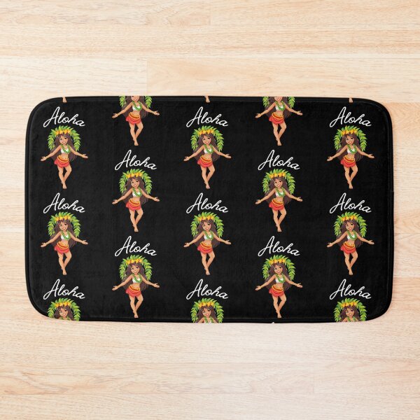 Item preview, Young female Hula dancer Aloha designed and sold by TheTrendsDesk.