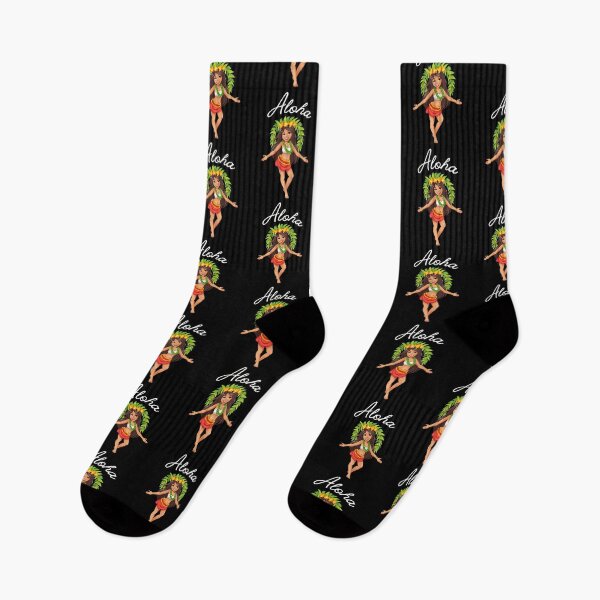 Item preview, Young female Hula dancer Aloha designed and sold by TheTrendsDesk.