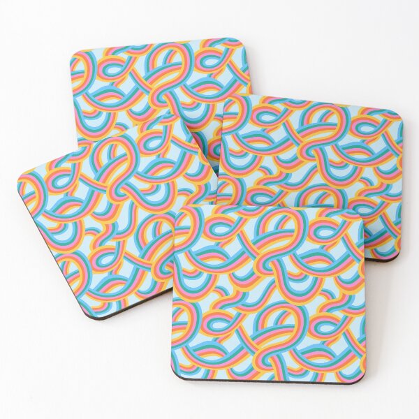 Item preview, Aesthetic Rainbow Pattern, Retro 60s Style Rainbow designed and sold by graphic-genie.