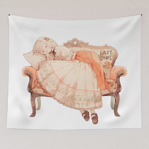 Item preview, Lazy Girl napping designed and sold by Viinde.