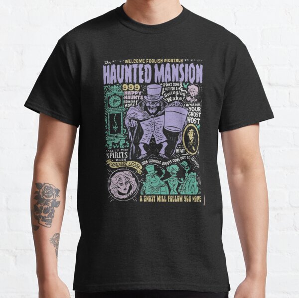 Funny Vintage Retro The Haunted Mansion Halloween Spooky Month