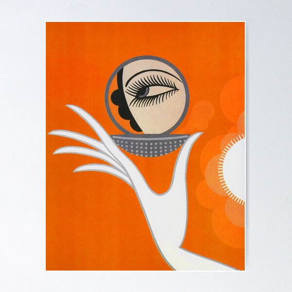 Item preview, Vintage Art Deco cute makeup fashion art designed and sold by Glimmersmith.