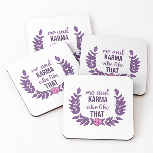 Item preview, Purple Karma Lyrics V2 designed and sold by EmmaRoseee24.