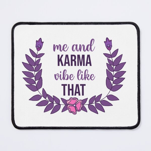 Item preview, Purple Karma Lyrics V2 designed and sold by EmmaRoseee24.