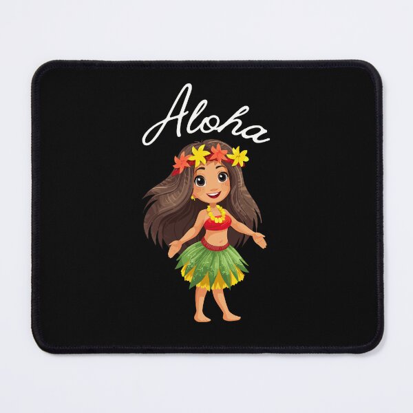 Item preview, Young girl Hula dancer Aloha designed and sold by TheTrendsDesk.
