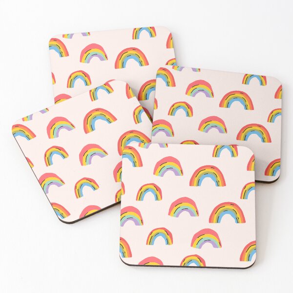 Item preview, Aesthetic Rainbow Pattern, Retro 60s Style Rainbow designed and sold by graphic-genie.