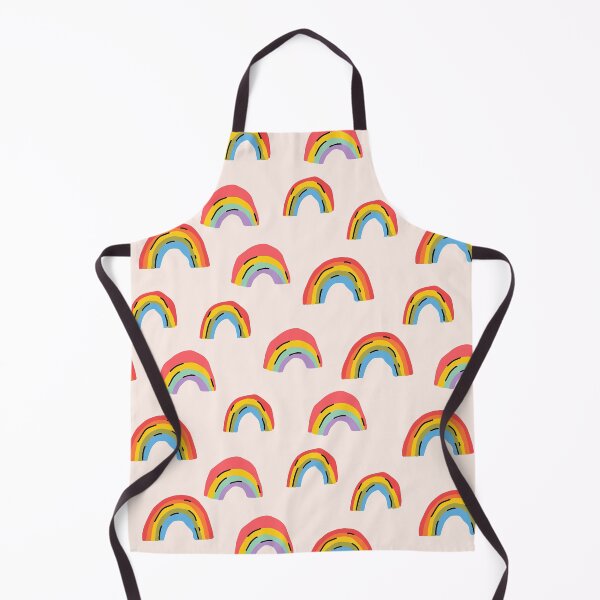 Item preview, Aesthetic Rainbow Pattern, Retro 60s Style Rainbow designed and sold by graphic-genie.