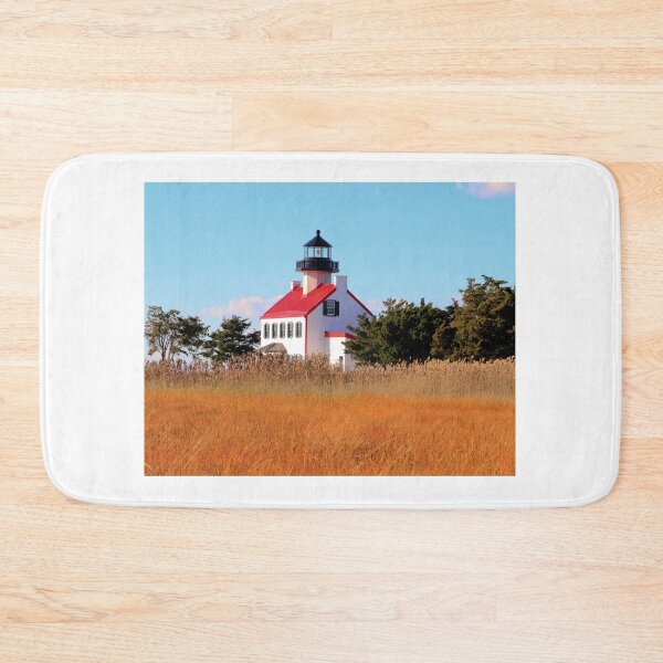 Item preview, Stunning Cape Cod Style East Point Lighthouse in a Rural Rustic Setting in South Jersey  designed and sold by BradKnorrArt.