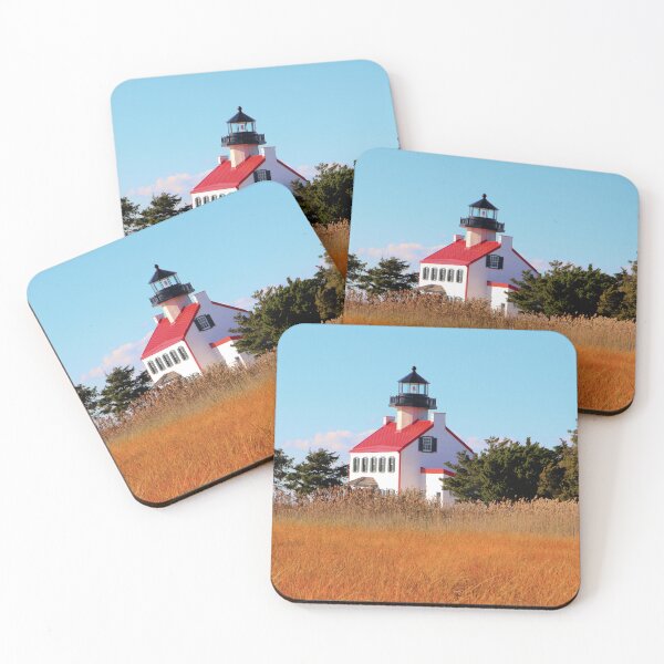 Item preview, Stunning Cape Cod Style East Point Lighthouse in a Rural Rustic Setting in South Jersey  designed and sold by BradKnorrArt.