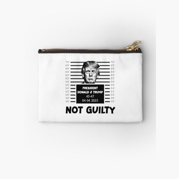 Item preview, Donald Trump Police Mugshot Photo  Not Guilty 45-47 President Tee shirt DJT arrest US presidential elections Trump Support Tee designed and sold by AshtonYorkClos.