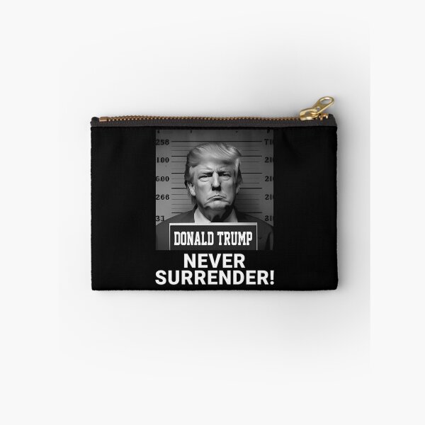 Item preview, Trump Never Surrender 2024 Mugshot designed and sold by ClothesRevolut.
