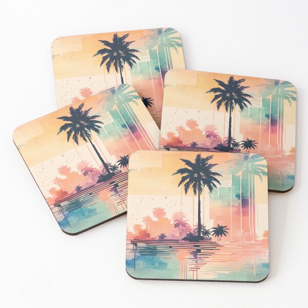 Item preview, Palms Synthwave designed and sold by FocalFrenzy.