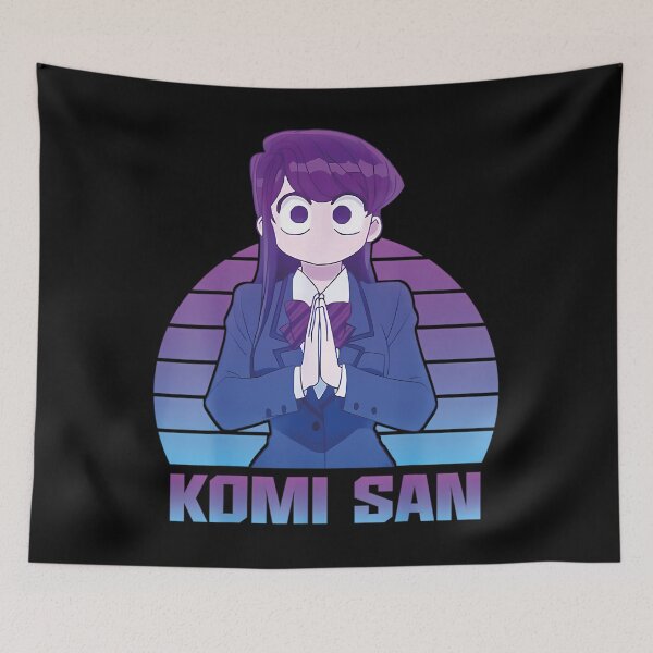 Item preview, Komi Can't Communicate Komi San Retro designed and sold by WriliesSpears.