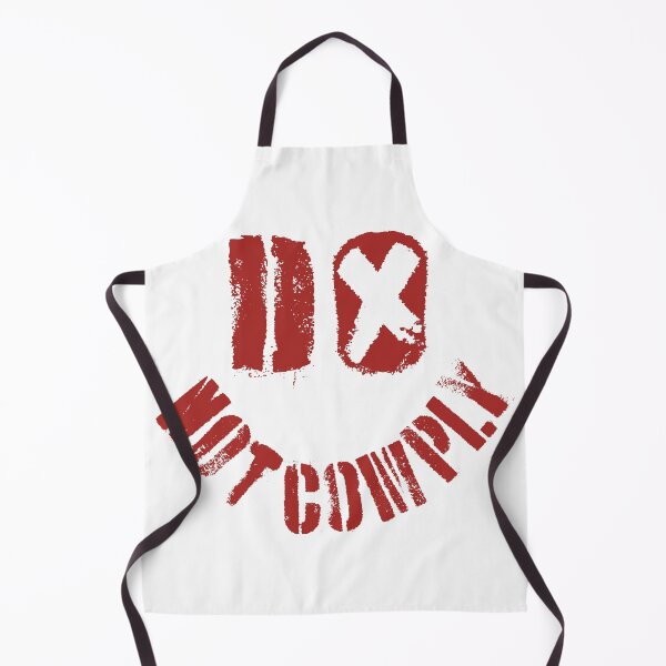 Item preview, DO NOT COMPLY Defiant Delight: Embrace Your Uniqueness with a Smile That Wont Comply Minimal Version  designed and sold by pelagio.