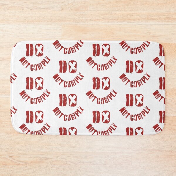 Item preview, DO NOT COMPLY Defiant Delight: Embrace Your Uniqueness with a Smile That Wont Comply Minimal Version  designed and sold by pelagio.