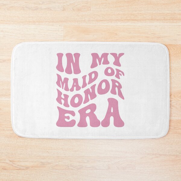 Item preview, In My Maid of Honor Era in Wavy Groovy Pink designed and sold by My Sweet Engagement.