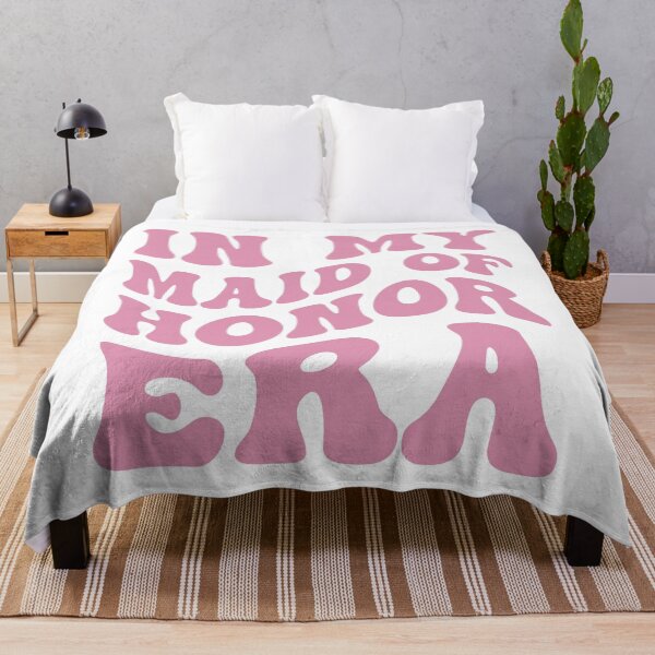 Item preview, In My Maid of Honor Era in Wavy Groovy Pink designed and sold by My Sweet Engagement.