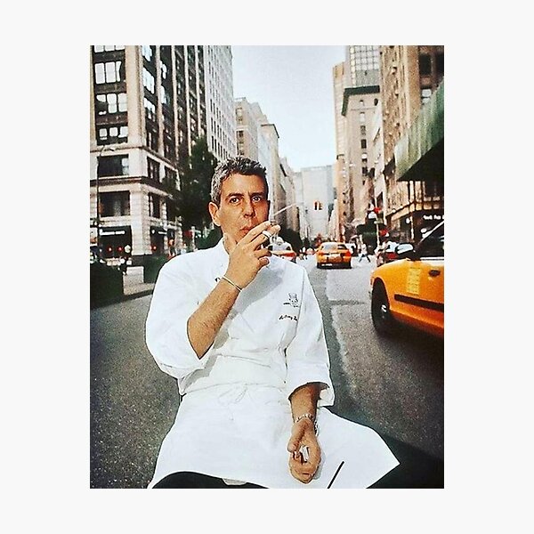 Item preview, Anthony Bourdain Smokig designed and sold by Rafaelmedina.