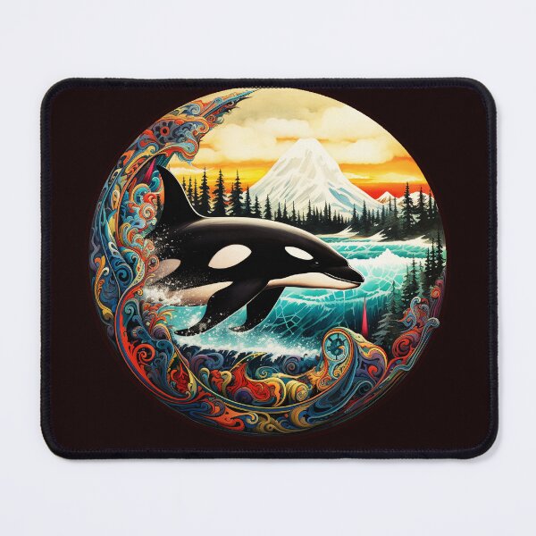 Item preview, Beautiful Powerful Whale designed and sold by crayonviking.
