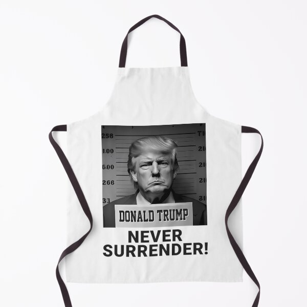 Item preview, Trump Never Surrender 2024 Mugshot designed and sold by ClothesRevolut.
