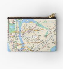 New York City Subway Map Studio Pouch