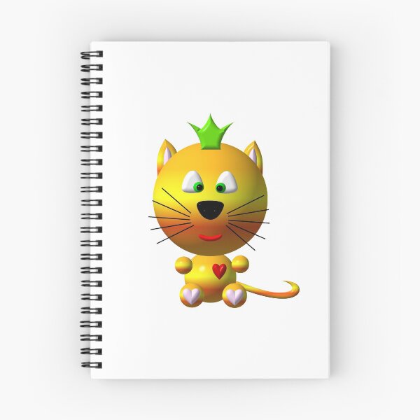 Item preview, Cute cat wearing a crown designed and sold by Artist4God.