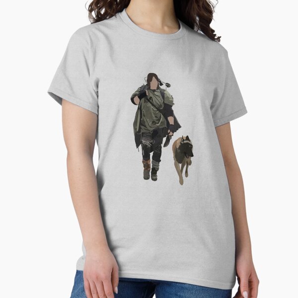 Artikel-Vorschau von Daryl Dixon und Hund, designt und verkauft von Kaypower-Art.