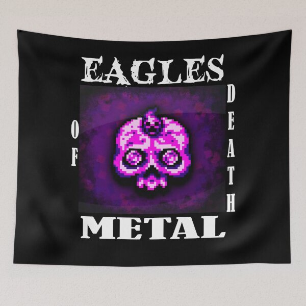 Item preview, Cool eagles of death metal skull designed and sold by BookerWally.