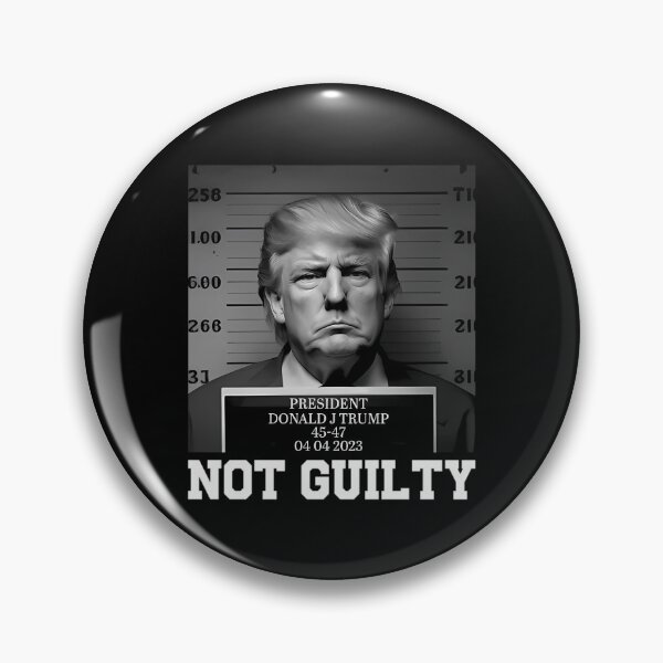Item preview, Trump Not Guilty President Trump Mugshot 2024 designed and sold by ClothesRevolut.