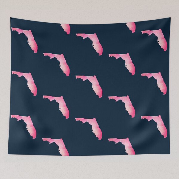 Item preview, Pink Watercolor Florida  designed and sold by SusanMaz.