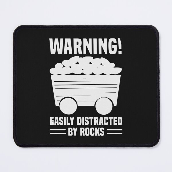 Item preview, Easily Distracted By Rocks designed and sold by saithing.