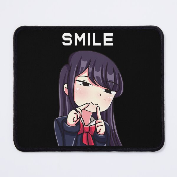 Item preview, Komi from Komi Can't Communicate Anime Komi San Retro - Komi Shouko Smile designed and sold by WriliesSpears.