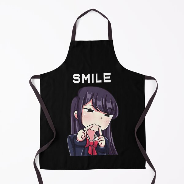 Item preview, Komi from Komi Can't Communicate Anime Komi San Retro - Komi Shouko Smile designed and sold by WriliesSpears.