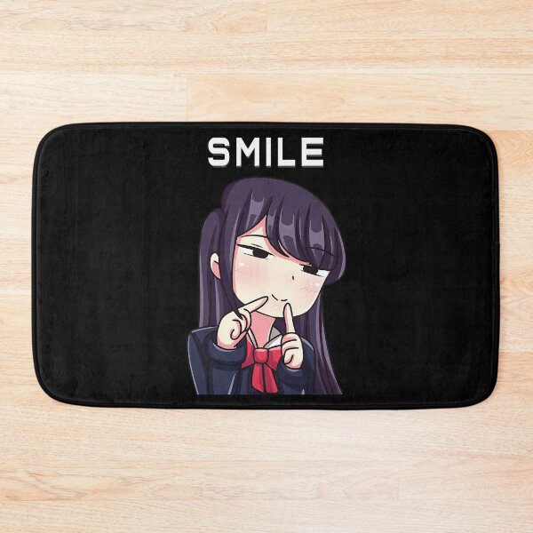Item preview, Komi from Komi Can't Communicate Anime Komi San Retro - Komi Shouko Smile designed and sold by WriliesSpears.