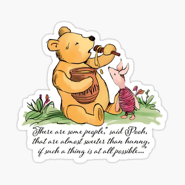 Quotes From Winnie The Pooh Stickers - By Artollo