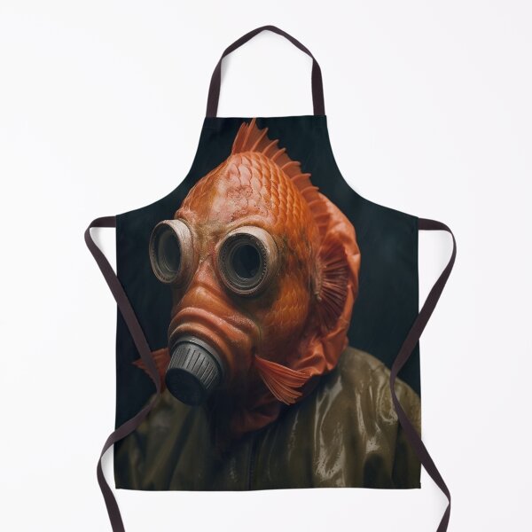 Item preview, Metamorphosis in the Depths: Fish Humanization after Chemical Contamination designed and sold by EnigmaEra.